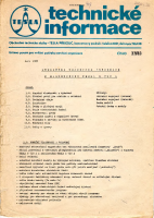 Tesla M710 - Navod k udrzbe 1983 